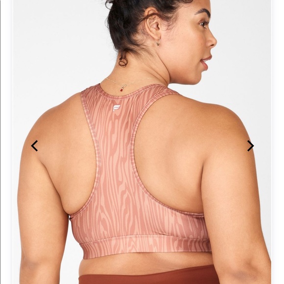 Fabletics Sage Printed Impact Medium Sports Bra - Picture 3 of 7